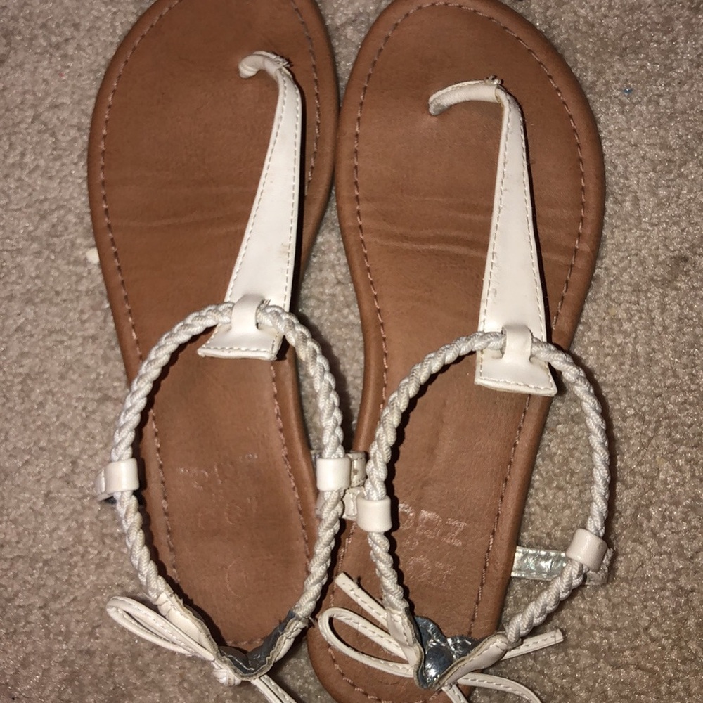 White Girls Sandals
